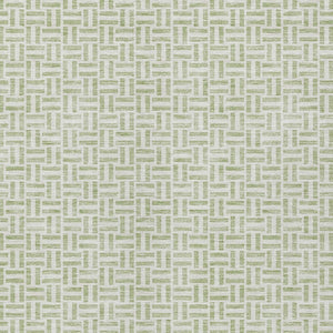 Homeroots 3' Stylish Artichoke Green And Gray Geometric Washable Rug For Indoor And Outdoor Spaces 3' X 5' Polyester 594437
