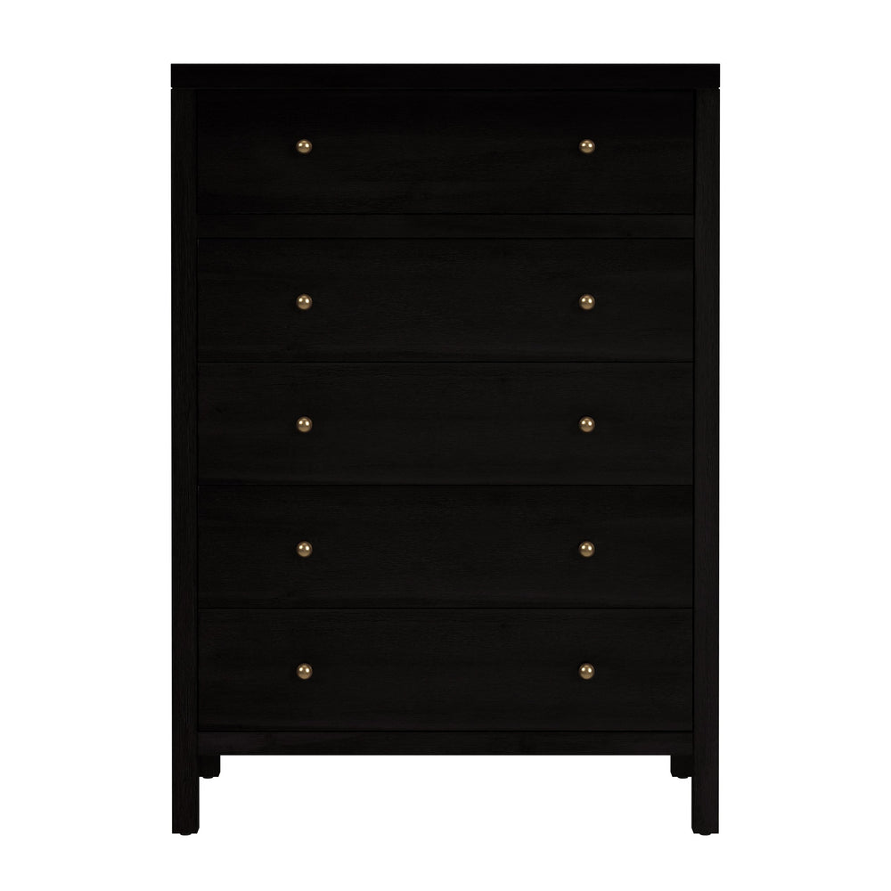 Butler Specialty Company Nora 5 Drawer Tall Dresser - Timeless Elegance For Any Bedroom Space Coffee Mdf,Acacia Wood,Pine Wood,Veneers 5944451-butler
