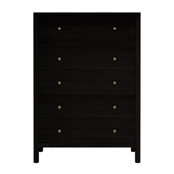 Butler Specialty Company Nora 5 Drawer Tall Dresser - Timeless Elegance For Any Bedroom Space Coffee Mdf,Acacia Wood,Pine Wood,Veneers 5944451-butler