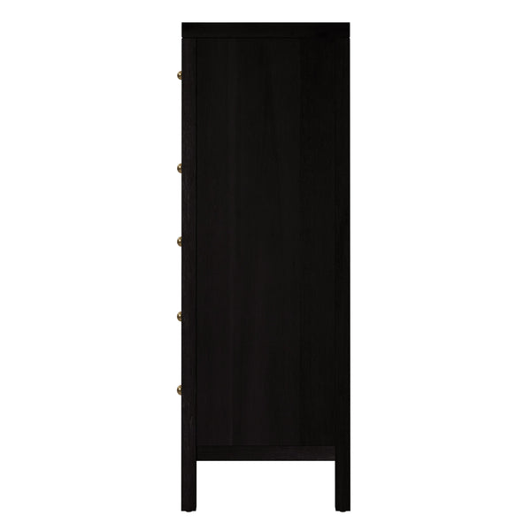 Butler Specialty Company Nora 5 Drawer Tall Dresser - Timeless Elegance For Any Bedroom Space Coffee Mdf,Acacia Wood,Pine Wood,Veneers 5944451-butler