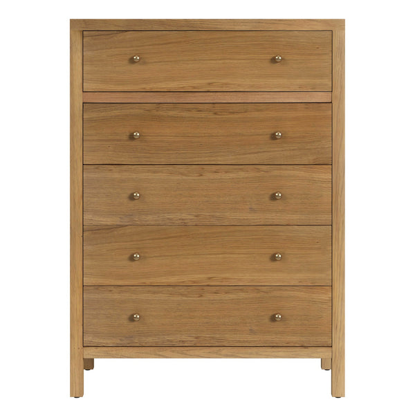 Butler Specialty Company Nora 5 Drawer Tall Dresser - Timeless Elegance For Any Bedroom Space Natural Mdf,Pine Wood,Rubberwood,Plywood,Acacia Wood,Veneers 5944452-butler