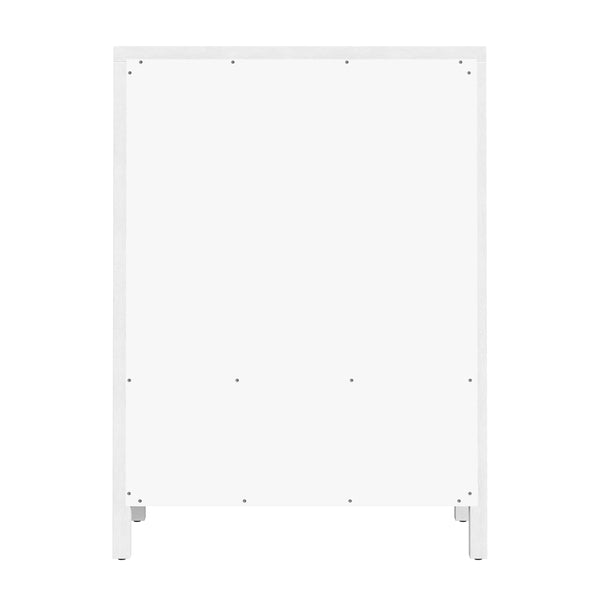 Butler Specialty Company Nora 5 Drawer Tall Dresser - Elegant Storage Solution For Any Bedroom White Mdf,Acacia Wood,Pine Wood,Veneers 5944477-butler