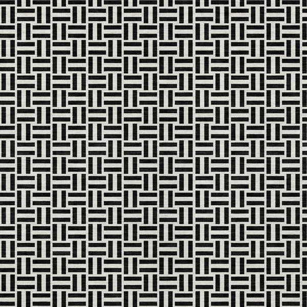 Homeroots 3' Stylish Artichoke Green And Gray Geometric Washable Rug For Indoor And Outdoor Spaces 9' X 12' Polyester 594447