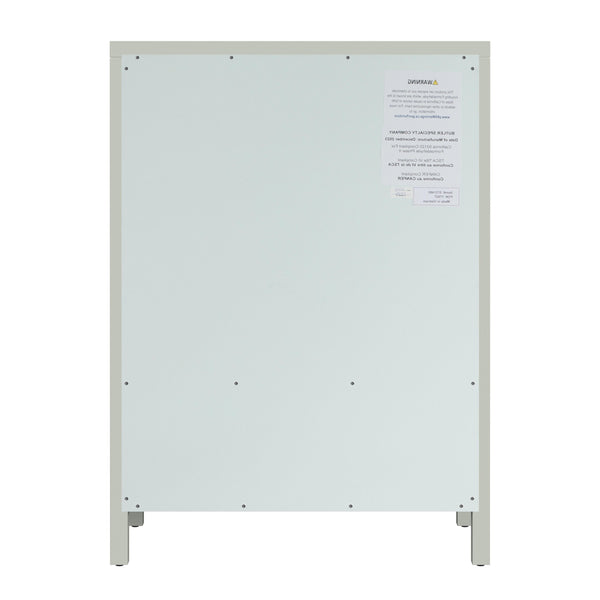 Butler Specialty Company Nora 5 Drawer Tall Dresser - Elegant Storage Solution For Any Bedroom Sage Green Mdf,Acacia Wood,Pine Wood,Veneers 5944480-butler