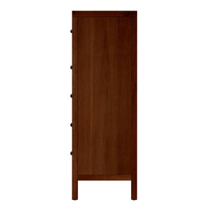 Butler Specialty Company Nora 5 Drawer Tall Dresser - Elegant Storage Solution For Any Bedroom Walnut Mdf,Acacia Wood,Pine Wood,Veneers 5944489-butler