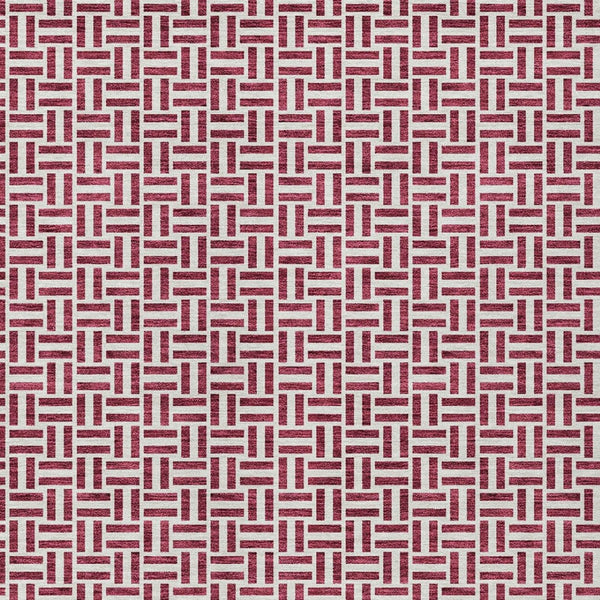 Homeroots 3' Stylish Artichoke Green And Gray Geometric Washable Rug For Indoor And Outdoor Spaces 3' X 5' Polyester 594449