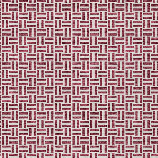 Homeroots 3' Stylish Artichoke Green And Gray Geometric Washable Rug For Indoor And Outdoor Spaces 5' X 8' Polyester 594450