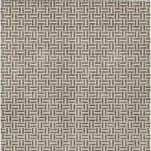Homeroots 3' Stylish Artichoke Green And Gray Geometric Washable Rug For Indoor And Outdoor Spaces 5' X 8' Polyester 594456