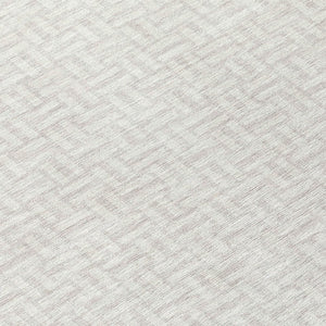 Homeroots 3' Stylish Artichoke Green And Gray Geometric Washable Rug For Indoor And Outdoor Spaces 8' Round Polyester 594475