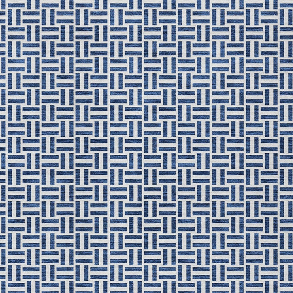 Homeroots 3' Stylish Artichoke Green And Gray Geometric Washable Rug For Indoor And Outdoor Spaces 10' X 14' Polyester 594490