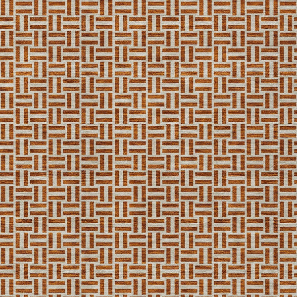 Homeroots 3' Stylish Artichoke Green And Gray Geometric Washable Rug For Indoor And Outdoor Spaces 10' X 14' Polyester 594502