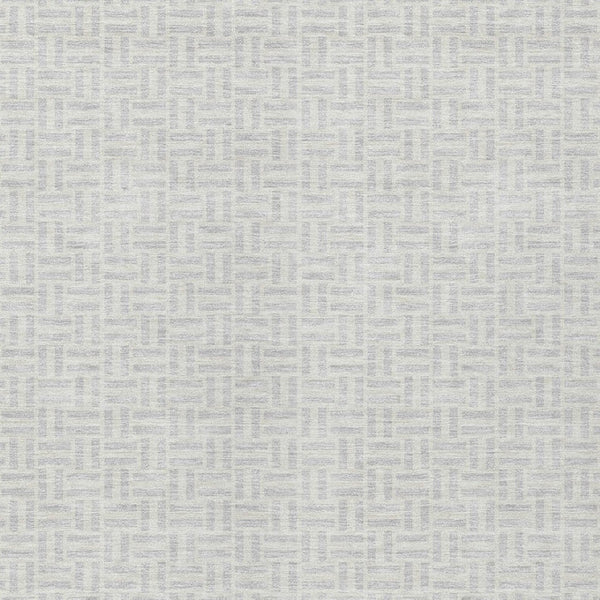 Homeroots 3' Stylish Artichoke Green And Gray Geometric Washable Rug For Indoor And Outdoor Spaces 5' X 8' Polyester 594504