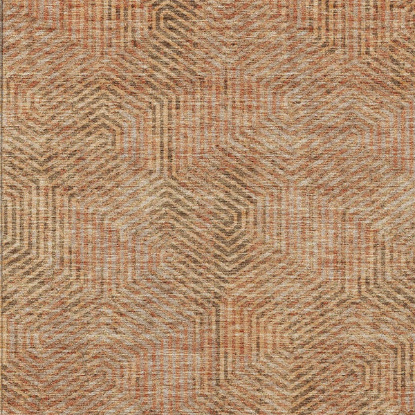 Homeroots 3' Black And Ivory Geometric Washable Area Rug - Perfect For Indoor Outdoor Spaces, Durable Design 3' X 5' Polyester 594533