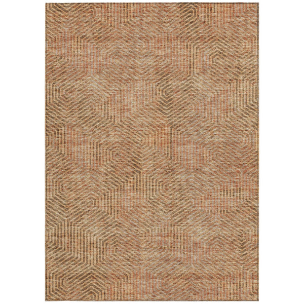 Homeroots 3' Black And Ivory Geometric Washable Area Rug - Perfect For Indoor Outdoor Spaces, Durable Design 9' X 12' Polyester 594537