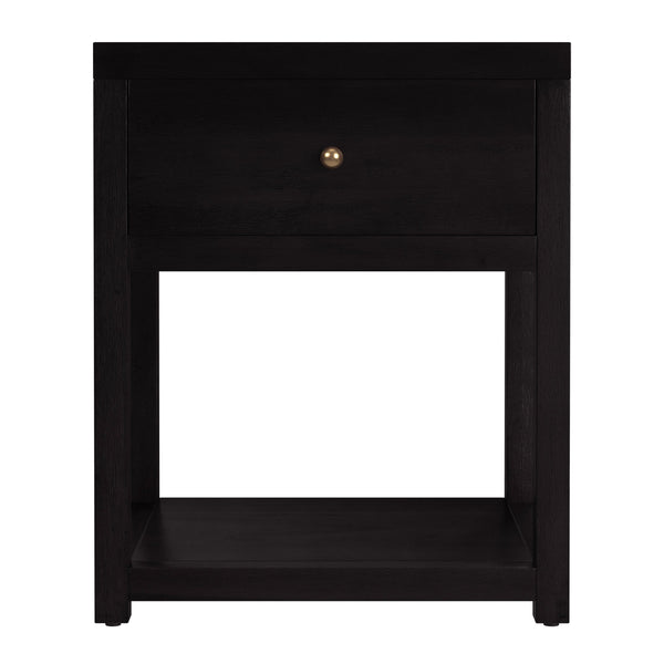 Butler Specialty Company Nora Nightstand - Stylish 3 Drawer Wood Design For Contemporary Bedrooms Coffee Acacia Wood,Mdf,Pine Wood,Acacia Veneers 5945451-butler