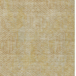 Homeroots 3' Black And Ivory Geometric Washable Area Rug - Perfect For Indoor Outdoor Spaces, Durable Design 5' X 8' Polyester 594546