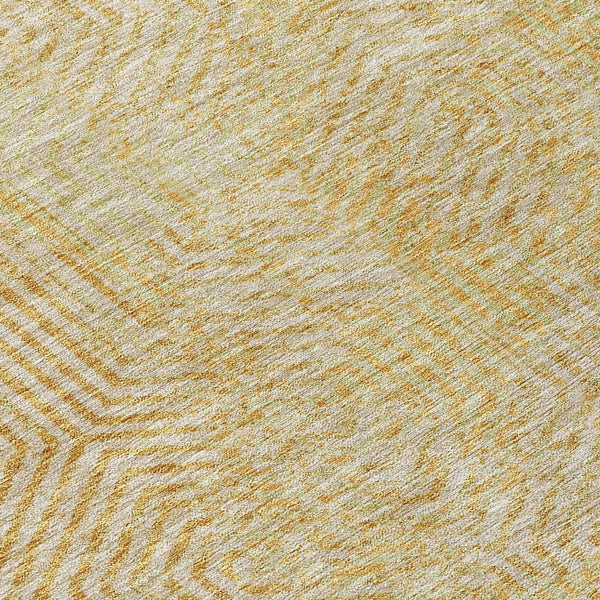 Homeroots 3' Black And Ivory Geometric Washable Area Rug - Perfect For Indoor Outdoor Spaces, Durable Design 8' Round Polyester 594547