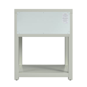 Butler Specialty Company Nora Nightstand - Timeless Wood Design With Drawer And Open Shelf For Storage Sage Green Acacia Wood,Mdf,Pine Wood,Acacia Veneers 5945480-butler