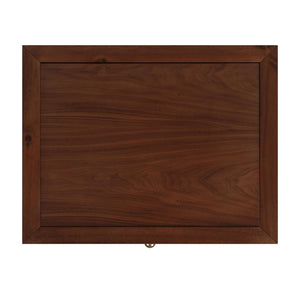 Butler Specialty Company Nora 21" Nightstand - Elegant Wood Design With Storage & Open Shelf Space Walnut Acacia Wood,Mdf,Pine Wood,Acacia Veneers 5945489-butler