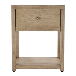 Butler Specialty Company Nora Nightstand - Stylish 3 Drawer Wood Design For Contemporary Bedrooms Light Brown Acacia Wood,Mdf,Pine Wood,Acacia Veneers 5945492-butler