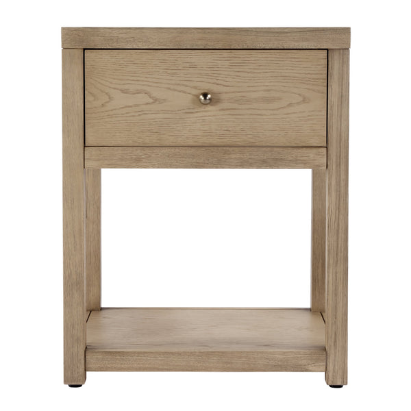 Butler Specialty Company Nora Nightstand - Stylish 3 Drawer Wood Design For Contemporary Bedrooms Light Brown Acacia Wood,Mdf,Pine Wood,Acacia Veneers 5945492-butler