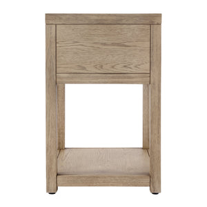 Butler Specialty Company Nora Nightstand - Stylish 3 Drawer Wood Design For Contemporary Bedrooms Light Brown Acacia Wood,Mdf,Pine Wood,Acacia Veneers 5945492-butler