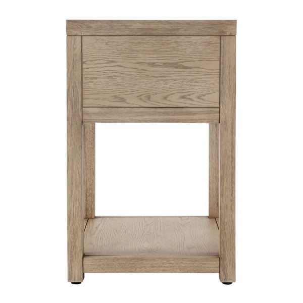 Butler Specialty Company Nora Nightstand - Stylish 3 Drawer Wood Design For Contemporary Bedrooms Light Brown Acacia Wood,Mdf,Pine Wood,Acacia Veneers 5945492-butler