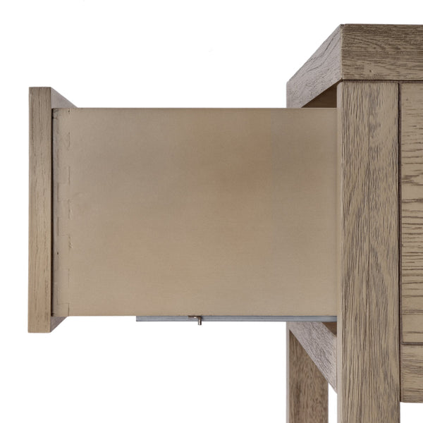 Butler Specialty Company Nora Nightstand - Stylish 3 Drawer Wood Design For Contemporary Bedrooms Light Brown Acacia Wood,Mdf,Pine Wood,Acacia Veneers 5945492-butler