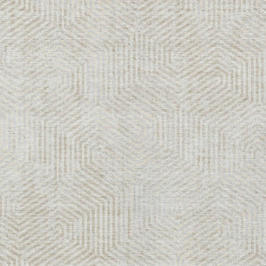 Homeroots 3' Black And Ivory Geometric Washable Area Rug - Perfect For Indoor Outdoor Spaces, Durable Design 10' X 14' Polyester 594562