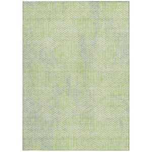 Homeroots 3' Black And Ivory Geometric Washable Area Rug - Perfect For Indoor Outdoor Spaces, Durable Design 3' X 5' Polyester 594563