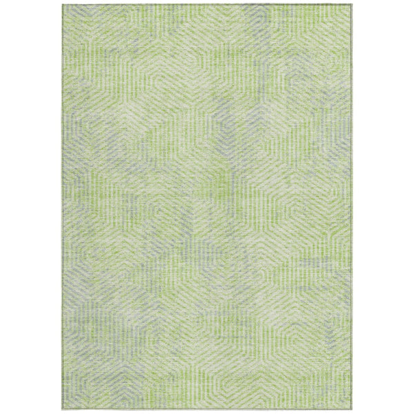 Homeroots 3' Black And Ivory Geometric Washable Area Rug - Perfect For Indoor Outdoor Spaces, Durable Design 3' X 5' Polyester 594563