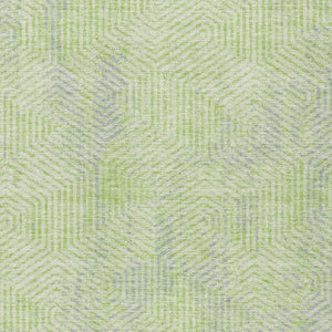 Homeroots 3' Black And Ivory Geometric Washable Area Rug - Perfect For Indoor Outdoor Spaces, Durable Design 8' X 10' Polyester 594566