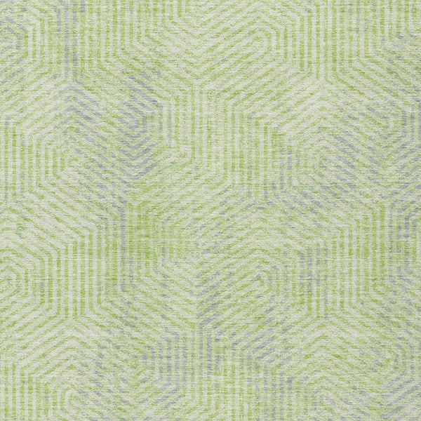 Homeroots 3' Black And Ivory Geometric Washable Area Rug - Perfect For Indoor Outdoor Spaces, Durable Design 8' X 10' Polyester 594566