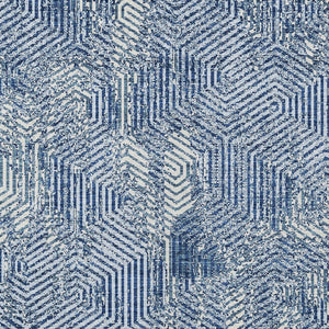 Homeroots 3' Black And Ivory Geometric Washable Area Rug - Perfect For Indoor Outdoor Spaces, Durable Design 5' X 8' Polyester 594576