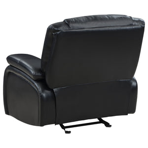 English Elm Elodie Glider Recliner Chair – Elegant Black Upholstered Comfort For Living Rooms & Reading Nooks B062P354071