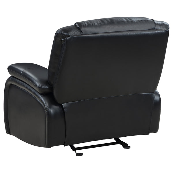 English Elm Elodie Glider Recliner Chair – Elegant Black Upholstered Comfort For Living Rooms & Reading Nooks B062P354071