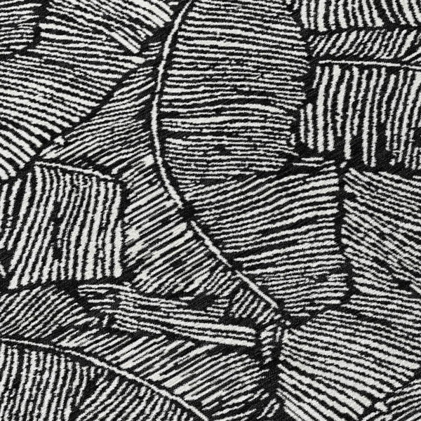 Homeroots 3' Artichoke Green Floral Area Rug - Washable, Durable, Perfect For Indoor & Outdoor Spaces! 9' X 12' Polyester 594609