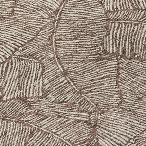 Homeroots 3' Artichoke Green Floral Area Rug - Washable, Durable, Perfect For Indoor & Outdoor Spaces! 9' X 12' Polyester 594615