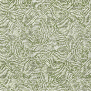 Homeroots 3' Artichoke Green Floral Area Rug - Washable, Durable, Perfect For Indoor & Outdoor Spaces! 3' X 5' Polyester 594617