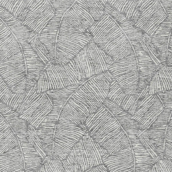 Homeroots 3' Artichoke Green Floral Area Rug - Washable, Durable, Perfect For Indoor & Outdoor Spaces! 5' X 8' Polyester 594630