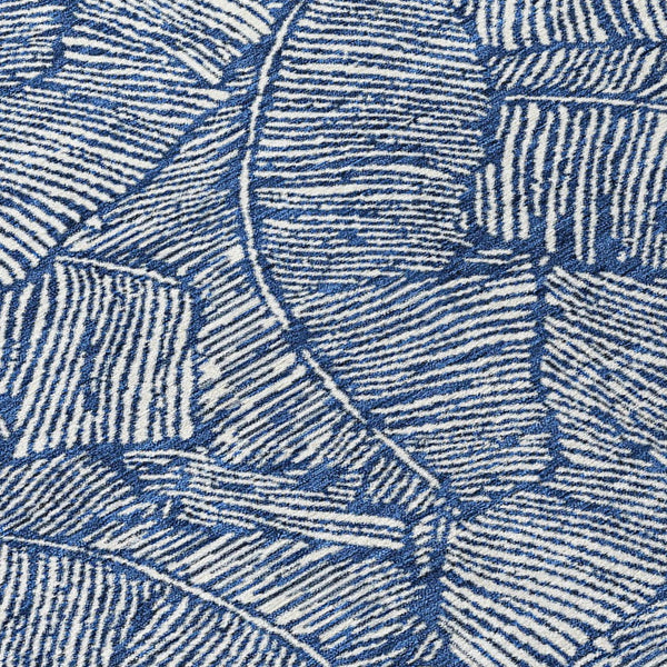 Homeroots 3' Artichoke Green Floral Area Rug - Washable, Durable, Perfect For Indoor & Outdoor Spaces! 3' X 5' Polyester 594641