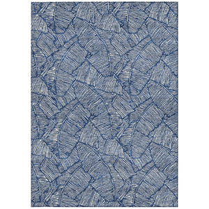 Homeroots 3' Artichoke Green Floral Area Rug - Washable, Durable, Perfect For Indoor & Outdoor Spaces! 8' X 10' Polyester 594644