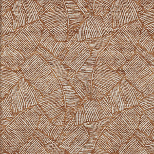 Homeroots 3' Artichoke Green Floral Area Rug - Washable, Durable, Perfect For Indoor & Outdoor Spaces! 3' X 5' Polyester 594653