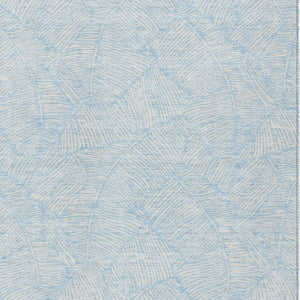 Homeroots 3' Artichoke Green Floral Area Rug - Washable, Durable, Perfect For Indoor & Outdoor Spaces! 5' X 8' Polyester 594660