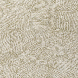 Homeroots 3' Artichoke Green Floral Area Rug - Washable, Durable, Perfect For Indoor & Outdoor Spaces! 8' Round Polyester 594673