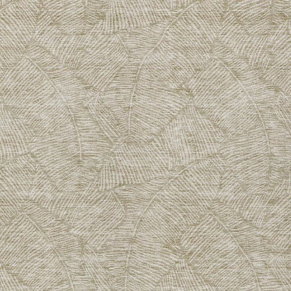 Homeroots 3' Artichoke Green Floral Area Rug - Washable, Durable, Perfect For Indoor & Outdoor Spaces! 8' X 10' Polyester 594674