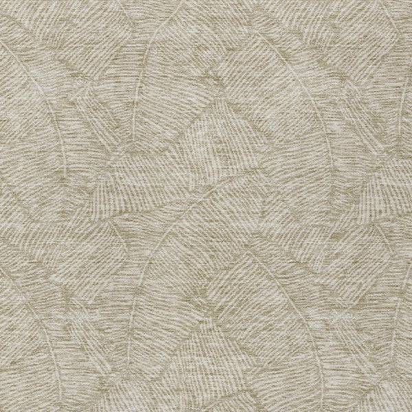 Homeroots 3' Artichoke Green Floral Area Rug - Washable, Durable, Perfect For Indoor & Outdoor Spaces! 9' X 12' Polyester 594675