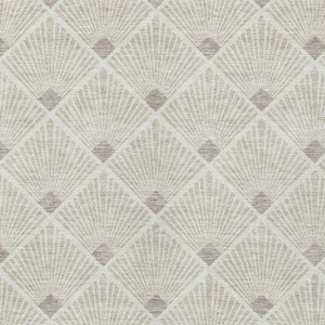 Homeroots 3' Beige And Ivory Geometric Washable Area Rug For Indoor And Outdoor Spaces - Durable Design 5' X 8' Polyester 594678