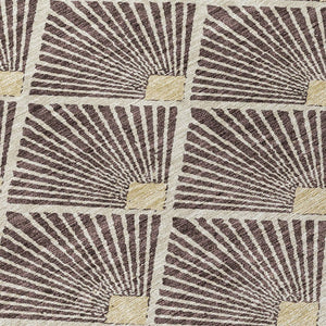 HomeRoots 5' Stylish Brown and Beige Geometric Area Rug - Durable, Washable Indoor/Outdoor Accent for Every Space 8' X 10' 594698