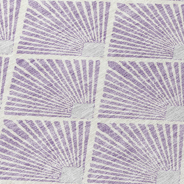 Homeroots 3' Beige And Ivory Geometric Washable Area Rug For Indoor And Outdoor Spaces - Durable Design 3' X 5' Polyester 594719